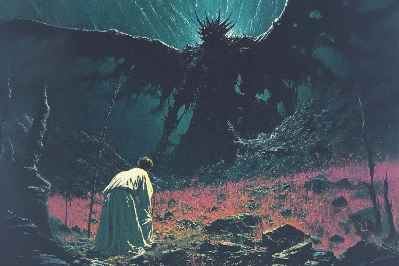 The Warden Beyond the Veil: A Dark Fantasy Short Story of Madness and Forbidden Gods