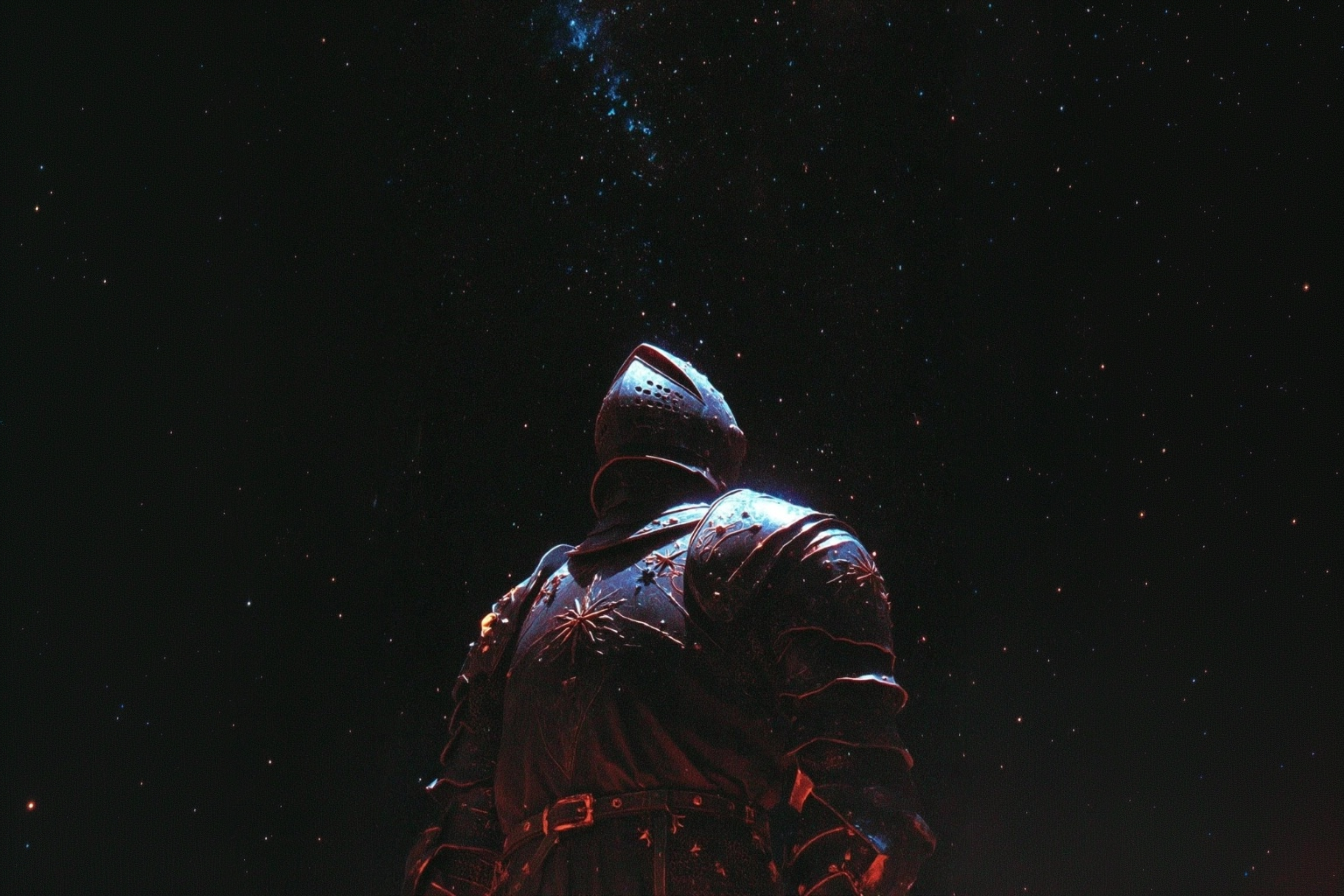 The Watcher of Fallen Skies: A Melancholic Dark Fantasy Short Story About Memory and Oblivion